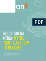 ROI of Social 
Media