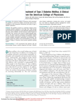 ACP 2012 - Oral Pharmacologic Treatment of Type 2 DM