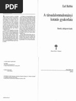 Earl Babbie - Társadalomtudományi Kutatás Gyakorlata 2 PDF | PDF
