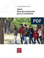 Guía UNLa para el estudiante (2010)