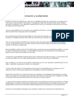 TV Comercial Desinformación y Ocultamiento Ferrer PDF