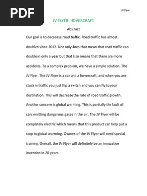 jv flyer