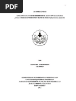 Download Artikel Ilmiah Abinnahl g1g008020 by Nisa Ulil Amri SN193152033 doc pdf