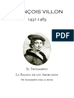 Francois Villon Poesias PDF