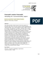 Dupont D Pearce F 2001 Foucault Contra Foucault Rereading The Governmentality Papers Theoretical Criminology