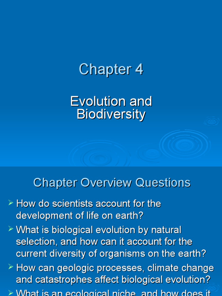Evolution and Biodiversity Explained | PDF | Natural Selection | Evolution