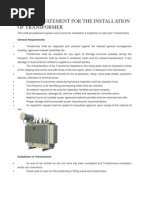 HV Cable Termination Method Statement | PDF | Wire | Electrical Connector