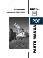 1202 Excavator After SN AB00473 Parts Manual