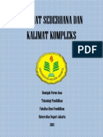 Kalimat Sederhana Dan Kalimat Kompleks