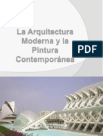 La Arquitectura Moderna Y Pintura Contemporánea