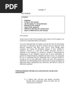Job Analysis