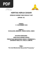 BORANG SOAL SELIDIK TAHAP KEFAHAMAN DAN KESEDIAAN 