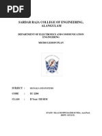 Ec 2204-Signals and Systems