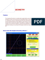 Analytical Geometry Graph Plotting Software