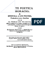 Ars Poetica Horacio