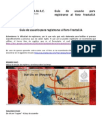 Guía de Usuario para Registrarse Al Foro Fractal - IA