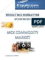 MCX Market Newsletter 23-December