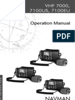 Navman VHF 7100 Manual