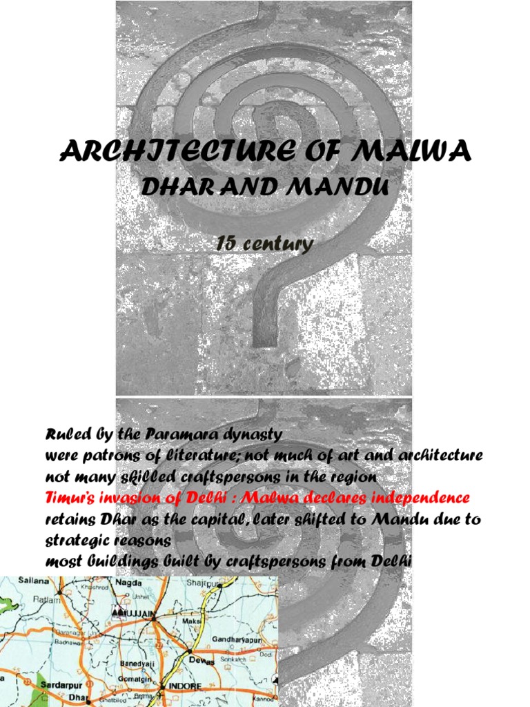 Malwa Architecture: A Historical Overview | PDF | Dome | Mosque