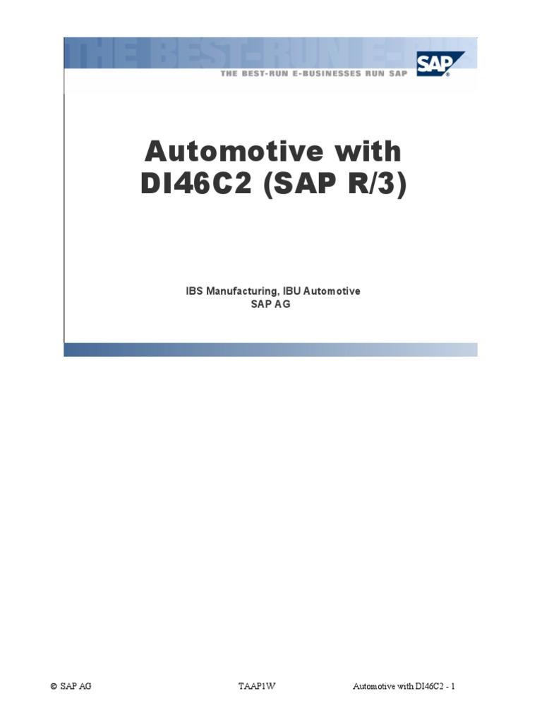 SAP APO PPDS for Automotive.pdf Computer Data Storage Random Access