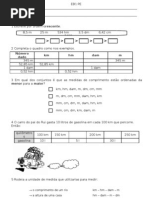 medidas de comprimento