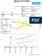 Pump data sheet for 1x1.5-8 type STR starch process water pump