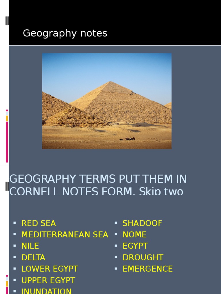 Geography Notes | PDF