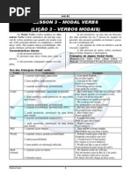 Lesson3 Modal Verbs