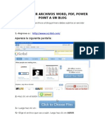 Como Subir Archivos Word Al Blog