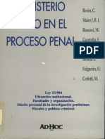 Claus Roxin. El ministerio público en el proceso penal