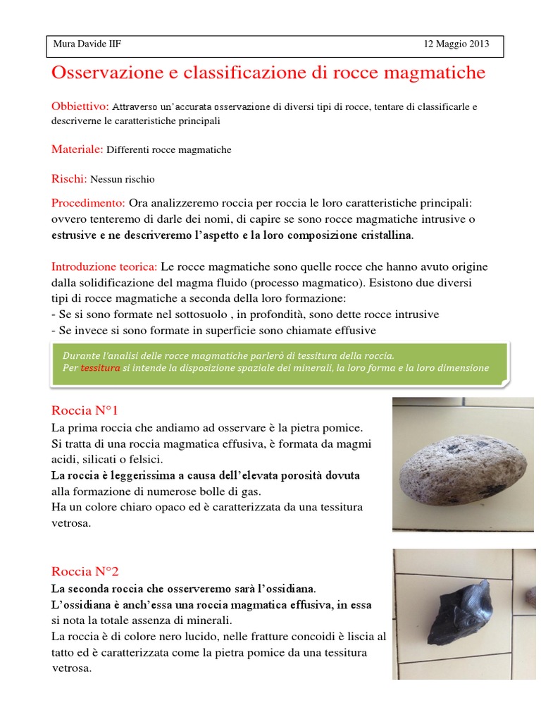 Le rocce magmatiche: origine e classificazione | Algor Cards, image size:768x1024