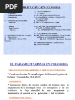 Paramilitarismo en Colombia