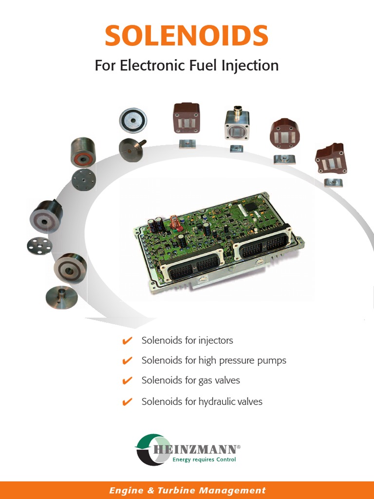 Solenoids e Fuel Injection Vehicle Technology