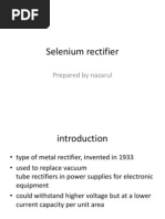 Selenium Rectifier: Prepared by Nazarul