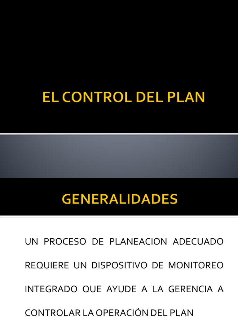 Monitoreo Efectivo en Planeación Empresarial | PDF