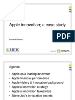 Apple Innovation A Case Study: Ahmad Al-Rubaie