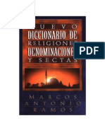 Diccionario de Religiones, Denominacion y Sectas