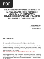 Ley Federal de la Prevención e Identificación de Operaciones con Recursos de Procedencia Ilicita