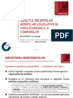 Finexpert - Modificari Fiscale