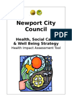 Newport City Council HIA Tool