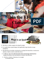 Integrating Ipads in The EFL Classroom PPTX 2013