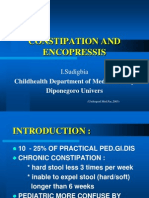 Constipation and Encopressis (Undergrad.2003)
