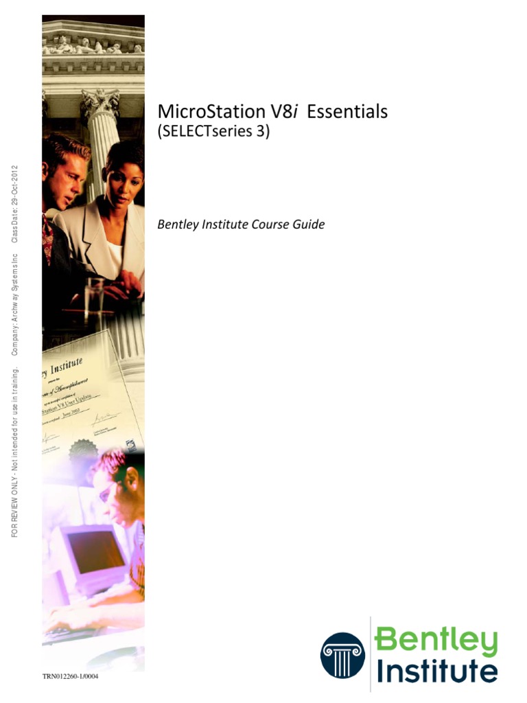 MicroStation V8i SS3 Essentials | PDF | Graphical User Interfaces ...
