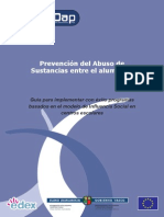 2008prevención Del Abuso de Substancias en El Alumnado
