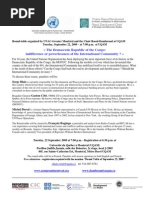 22 Septembre 2009 table Ronde RDC_anglais_19h