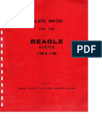 Auster+Beagles Pilot Notes