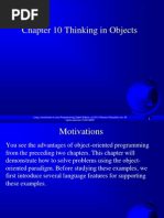 Chapter 10 Thinking in Objects