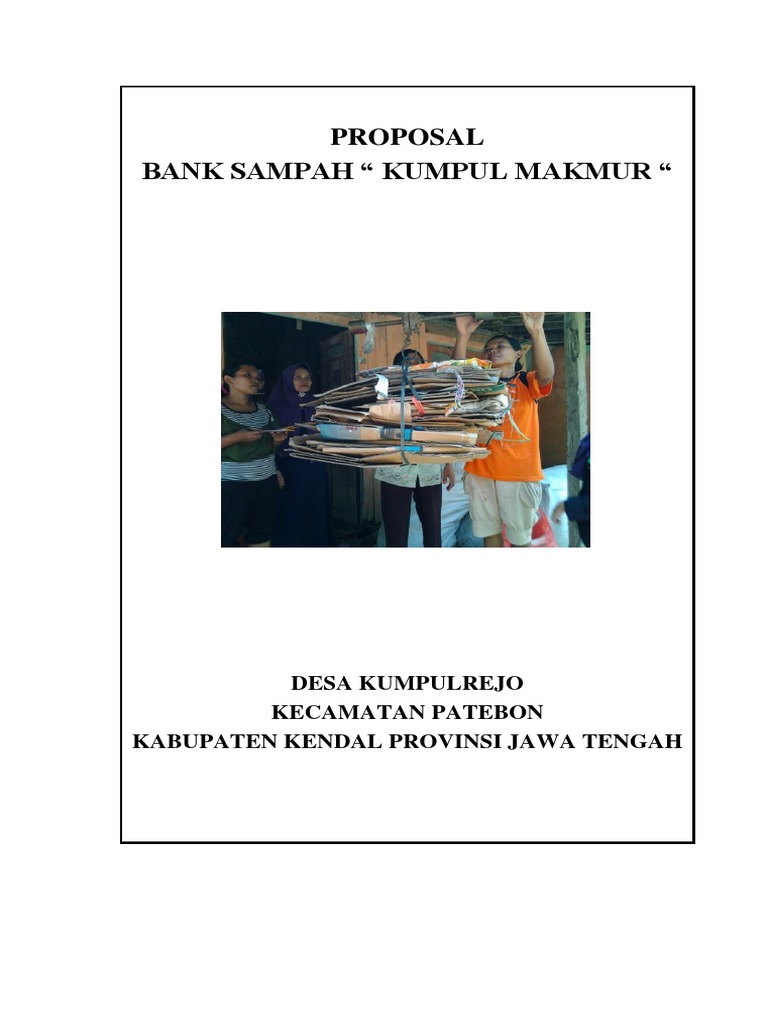 Proposal Bank Sampah