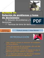 Solucion de Problemas y Toma de Decisiones