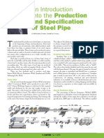 An Introduction Into Production & Specification of Steel Pipe